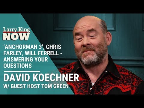 ‘Anchorman 3’, Chris Farley, Will Ferrell - David Koechner Answers Your Questions