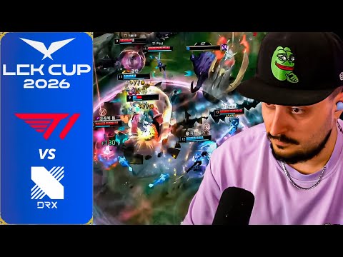 Faker y T1 en la partida más sangrienta del año contra DRX | T1 vs DRX | LCK CUP 2026