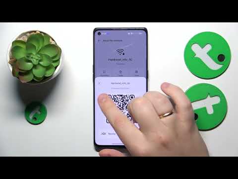 How to Reveal WiFi Password & QR Code on an OPPO Find X3 Neo