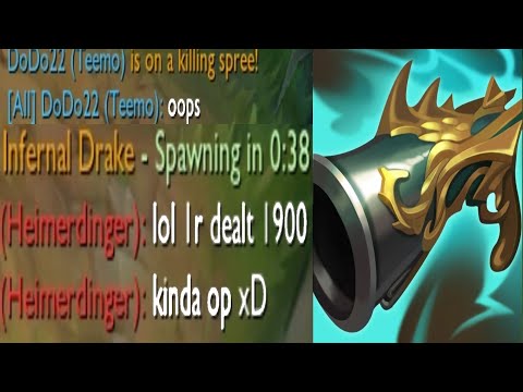 TEEMO DARK HARVEST - ONE SHOT BUILD