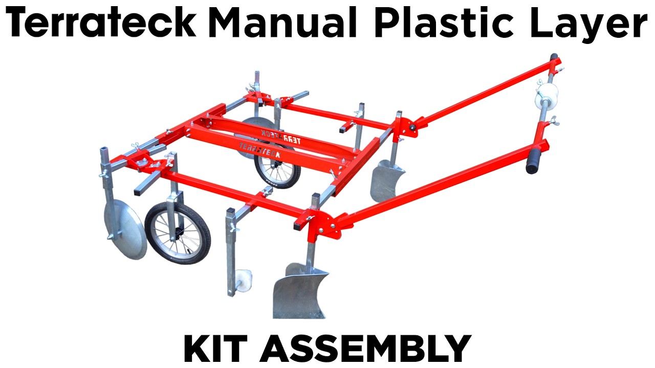 Terrateck Manual Plastic Mulch Layer Kit Assembly