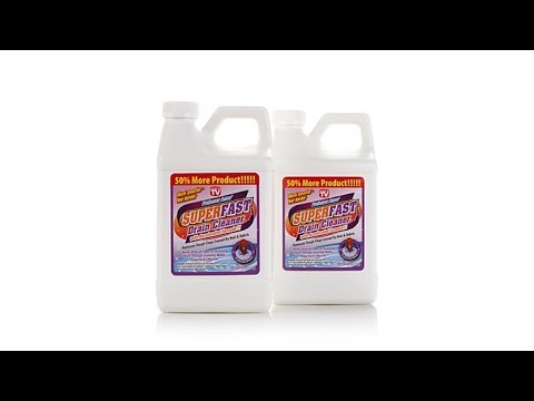 Professor Amos 48 oz. SuperFast Drain Cleaner 2pack Auto...