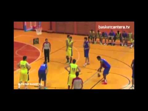 David Ramon yellow t-shirt #11, Real Canoe-Estudiantes, Eba League