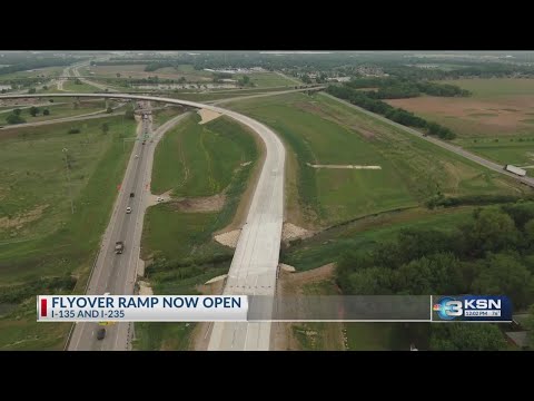 New I-135 ramp opens to I-235 in north Wichita