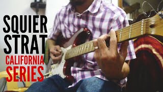 Video thumbnail for Squier Strat California Series Demo by John Malones