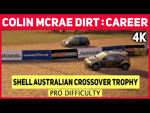 Colin McRae DiRT in 4K - Career - #3 Shell Australian Crossover Trophy - Pro Difficulty