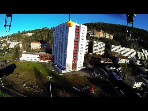 Quadcopter over Kjelsås, Oslo