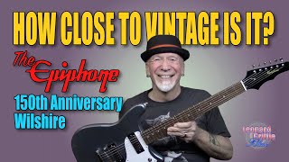 Video thumbnail for Playing the 150th Anniversary Wilshire by Leonard Griffie Blues