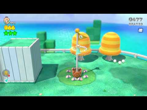 Super Mario 3D World (Switch) 1-1 Itemless Speedrun - Time: 23 (Former WR)