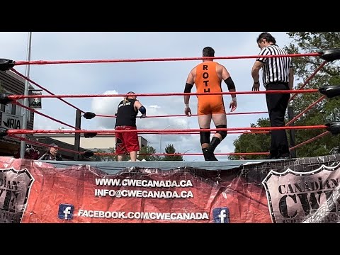 (PART 1) CWE Live in Arborg, MB - Mike Mission vs James Roth