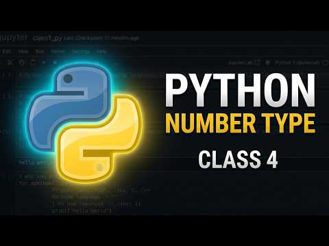 Number Data Type In Python Class 4