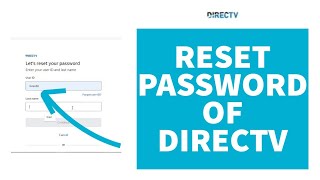 How to Reset Password DirecTV Account || Change Password || Directv 2022