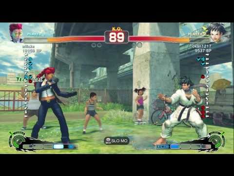 Uryo [Viper] vs okan1217 [Makoto] SSF4 Japanese Online Ranked Matches - TRUE-HD