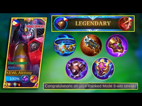 ALDOUS NEW BUILD TO GET WINSTREAK ON RANKED MATCH! TRY THIS OP BUILD! ALDOUS BEST BUILD 2022 - MLBB