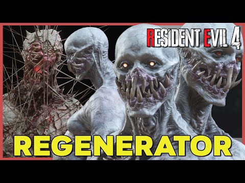REGENERATOR  ANABEL E A ORIGEM DA CRIATURA MAIS BIZARRA do RESIDENT EVIL 4 REMAKE
