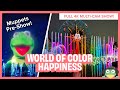 NEW World Of Color Happiness With Muppets Pre Show 2025 Disneyland 70th Anniversary Celebration