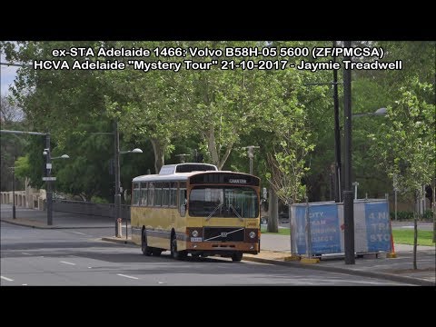 Preserved: ex-STA Adelaide 1466: Volvo B58H-05 5600 (ZF/PMCSA)