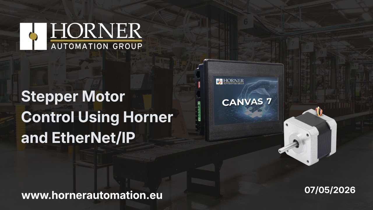 Stepper Motor Control Using Horner and EtherNet/IP