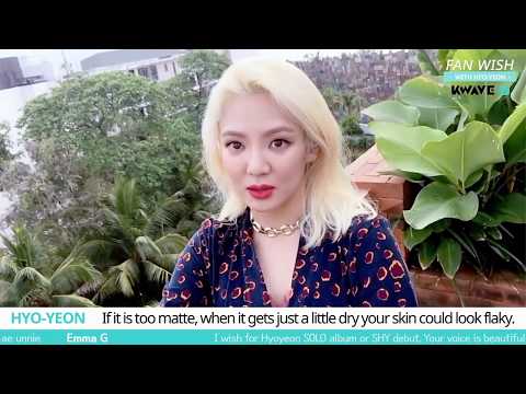 [UOOSEE] 170324 FANWISH Part 2. HYOYEON Girls'Generation (English Sub) - 효연 소원영상