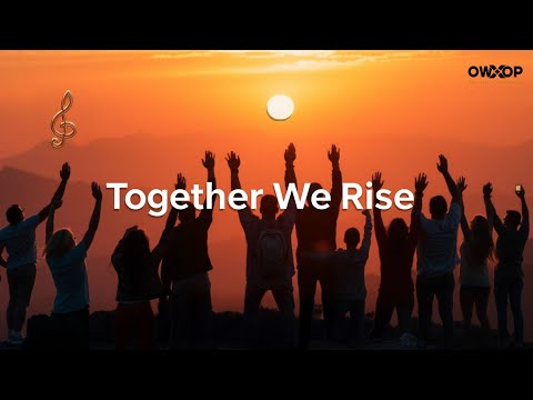 🎶 Together We Rise – Uplifting Anthem of Unity & Strength 🌍✨ | OWXOP Music 🎵