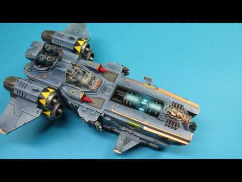 Warhammer 40K Space Wolves magnetized Stormwolf / Stormfang