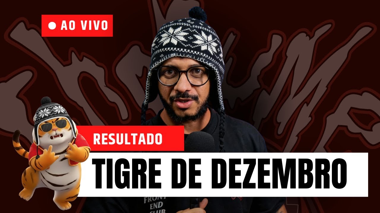 🚨 LIVE DO TIGRE DE DEZEMBRO - 1 MACBOOK M4 LINK NA DESCRIÇÃO