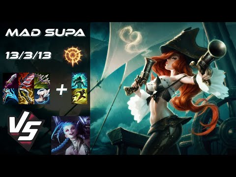 MAD Lions Supa BOTTOM Miss Fortune vs Jinx - EU Challenger Patch 25.S1.8