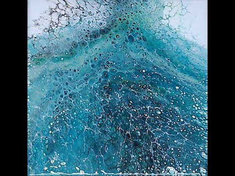 (334) Syringe Injection Flip Cup - Acrylic Pouring