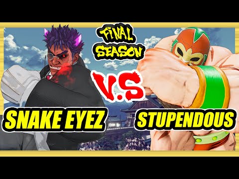 SFV CE 🔥 Snake Eyez (Kage) vs Stupendous (Zangief) 🔥 Ranked Set 🔥 Street Fighter 5