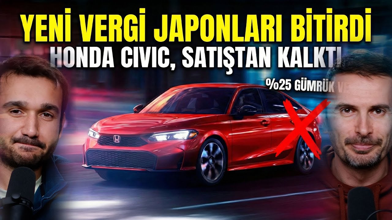 SIRA JAPONLARA GELDİ | Yeni gümrük vergisinin etkisi ağır oldu #otomobilhaberleri