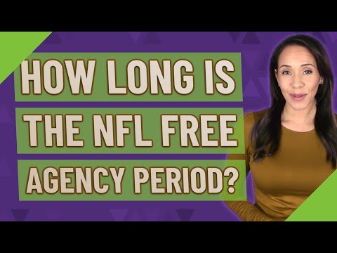 How long is the NFL free agency period?