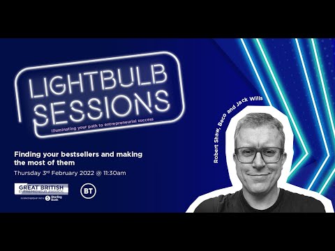 LIGHTBULB SESSIONS, S5, E8: Finding your bestsellers ... - YouTube