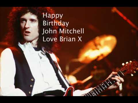 Happy Birthday (in the style of Brian May)