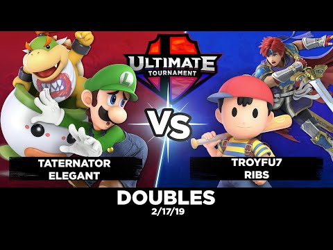 Taternator + Elegant vs. Troyfu7 + Ribs - Doubles - February Smash Ultimate Tournament