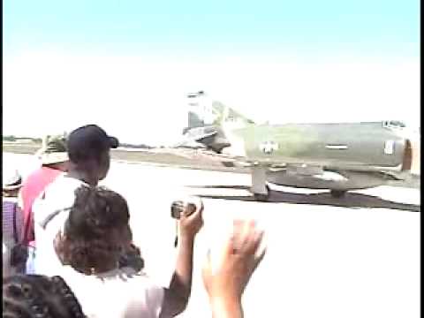 P-51, F-15, F-22 & F-4 Heritage Flight