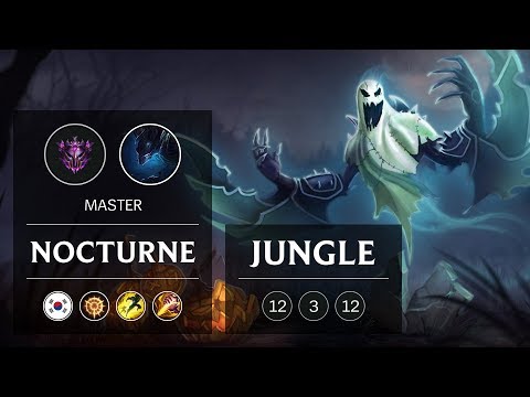Nocturne Jungle vs Xin Zhao - KR Master Patch 9.2