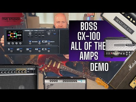 BOSS GX-100 Alle Verstärker.