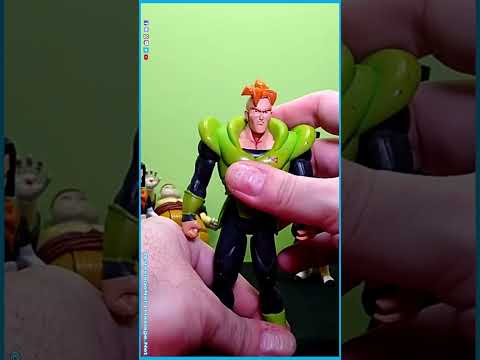 "Are you Goku?" Dragon Ball Z Bandai 1990s Androids 16, 17, 18, 19 & 20 #Shorts | HNE Toys