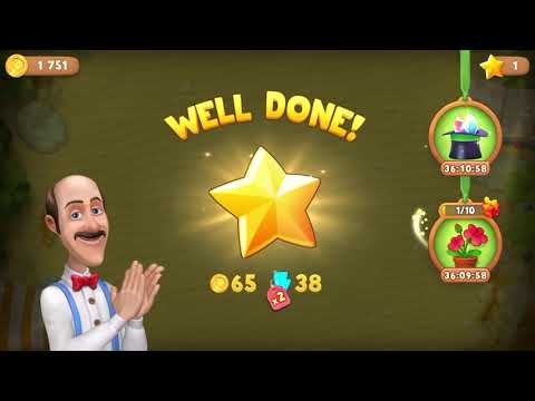 Gardenscapes Level 2439 With No Boosters - Swamp Adventure