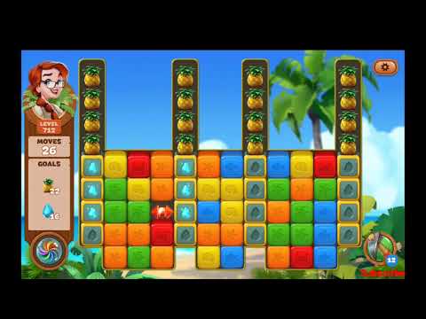 Lost Island Blast Adventure Level 712 NO BOOSTERS - A S GAMING