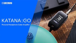 YouTube Video - Introducing BOSS KATANA:GO | Overview