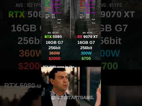 RTX 5080 vs RX 9070 XT – The Better Choice for Gamers?