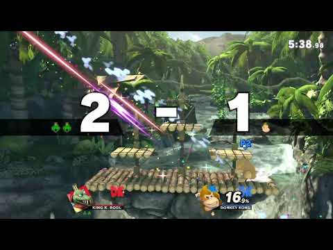 Scorpob (King K. Rool) vs. Donkey Kong