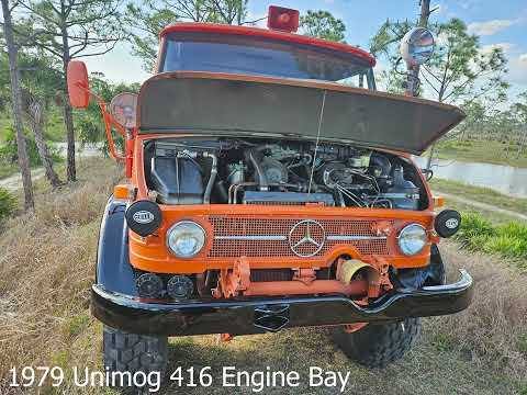 Engine Bay - 1979 Mercedes-Benz Unimog 416 | Experior Motors