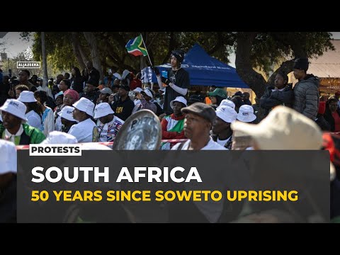 South Africa marks 50 years since Soweto uprising as youth face unemployment