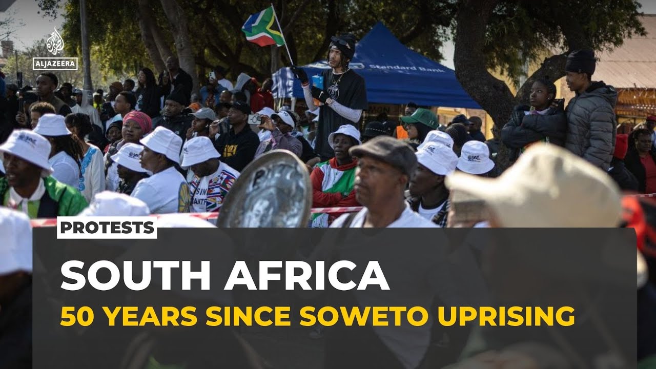 South Africa marks 50 years since Soweto uprising as youth face unemployment