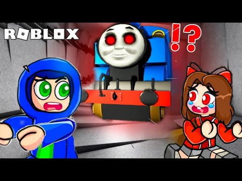 Escape From HORROR TRAIN THOMAS In Roblox!!