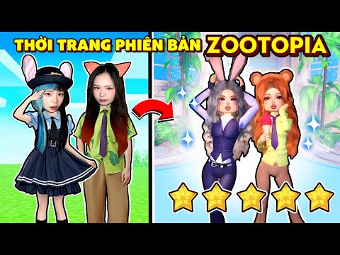Simmy and Sammy Play Fashion Slay Game, ZOOTOPIA Roblox Version ⁉️