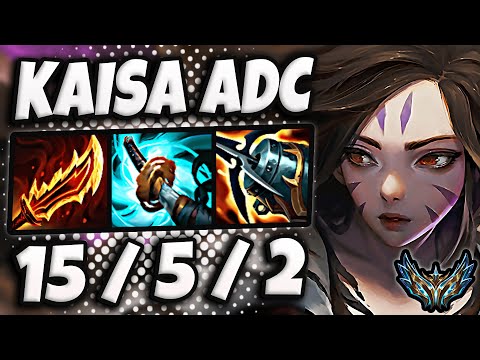 Kaisa vs Lucian [ ADC ] Lol Korea Challenger Patch 13.11 ✅