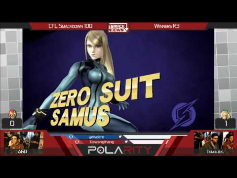 CFL Smackdown 100 WiiU - AGO (Falcon) vs Tumultus (ZSS) - Winners R3